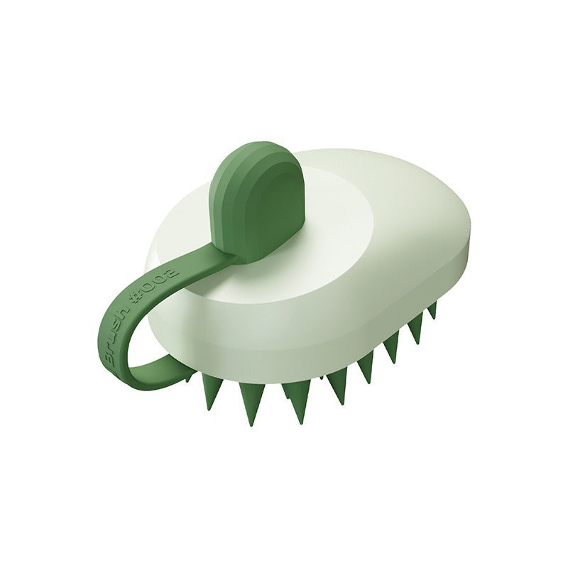 Pet Soft Gel Bath Shampoo Massage Brush Grooming Tool
