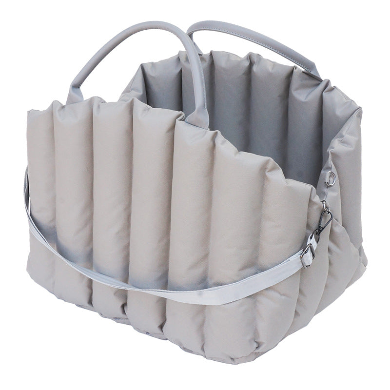 Pet Portable Car Travel Carrier Bag Safety Transport Cage