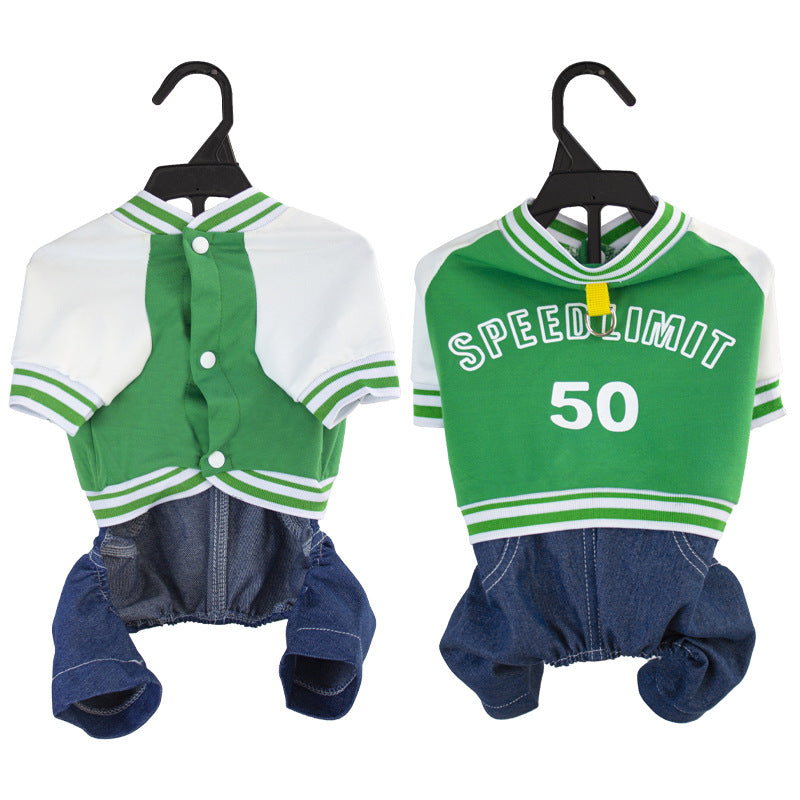 Pet Four Legged Fashion Knit Sweater Outfit