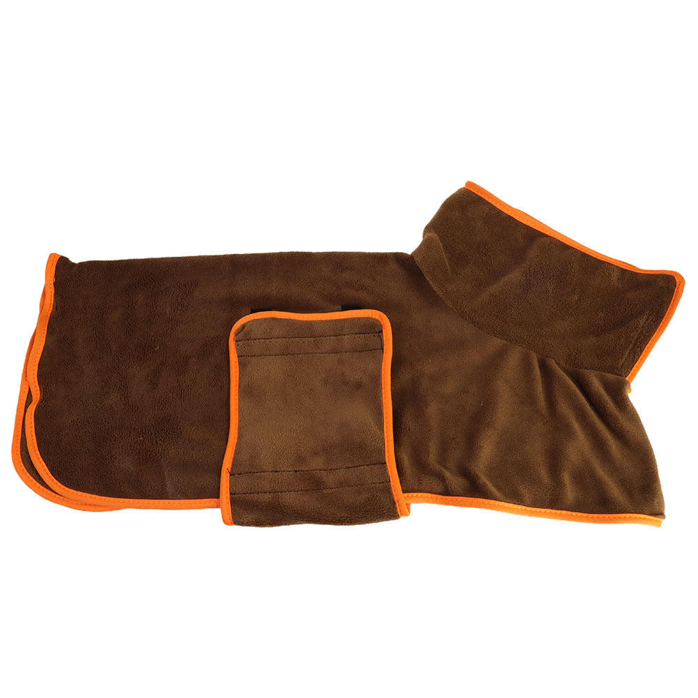 Pet Super Absorbent Quick Dry Fiber Bath Towel Grooming Cloth