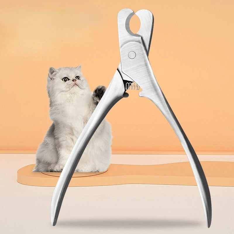 Professional Stainless Steel Nail Clipper Trimmer For Pet