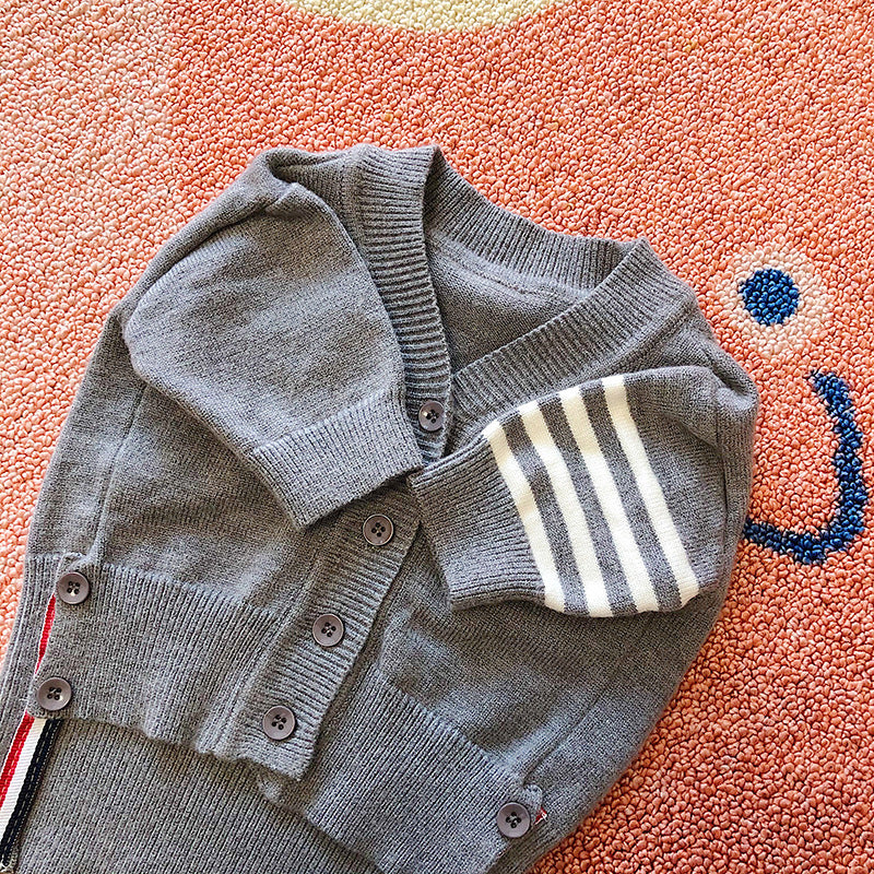 Pet Cardigan Style Knit Sweater Outfit