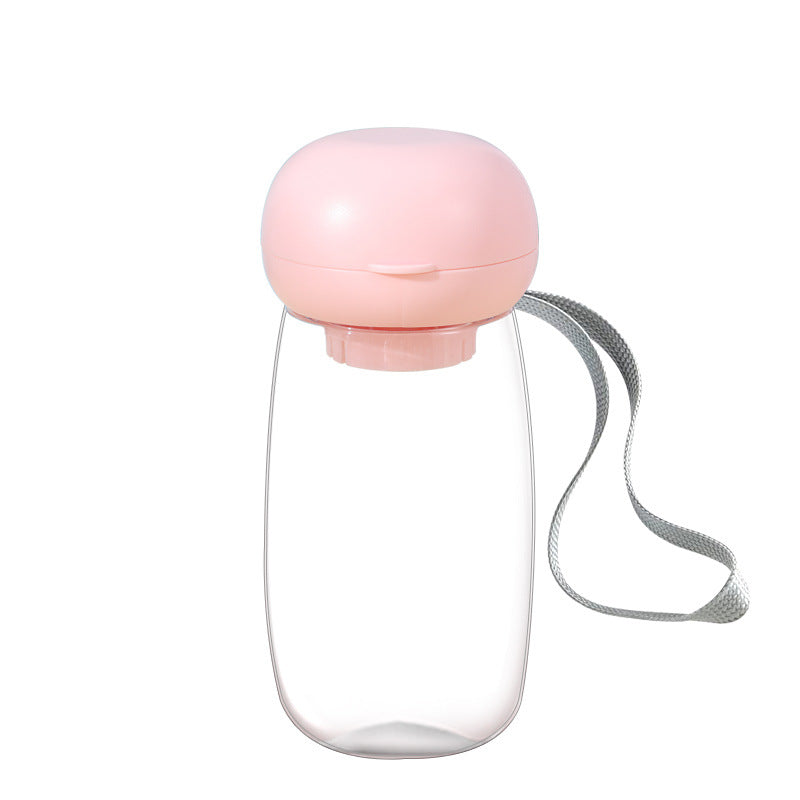 Portable Travel Water Bottle Drinking Cup With Bowl For Pet