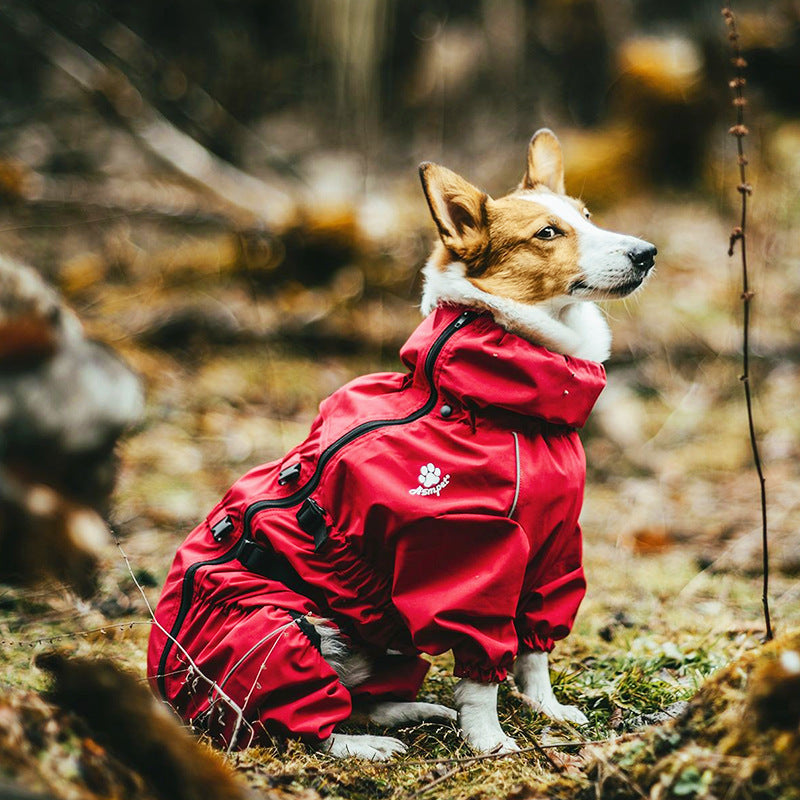Pet Full Coverage Four Legged Knit Sweater Outfit