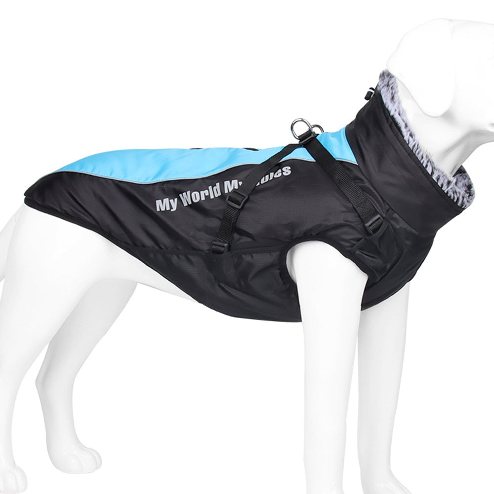 Warm Waterproof Reflective Shell Jacket Clothing For Pet