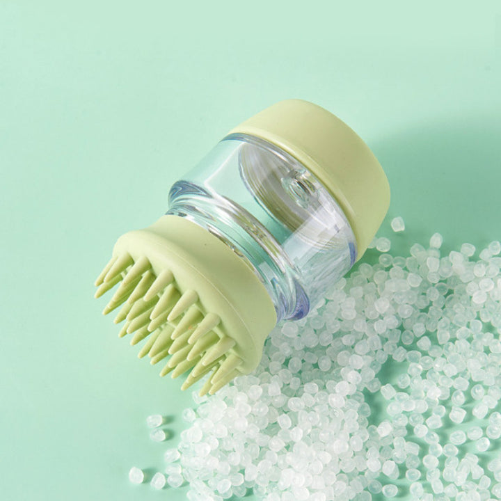Pet Silicone Bath Massage Grooming Comb Brush Tool