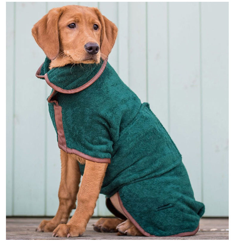 Pet Quick Dry Absorbent Bath Towel Grooming Cloth