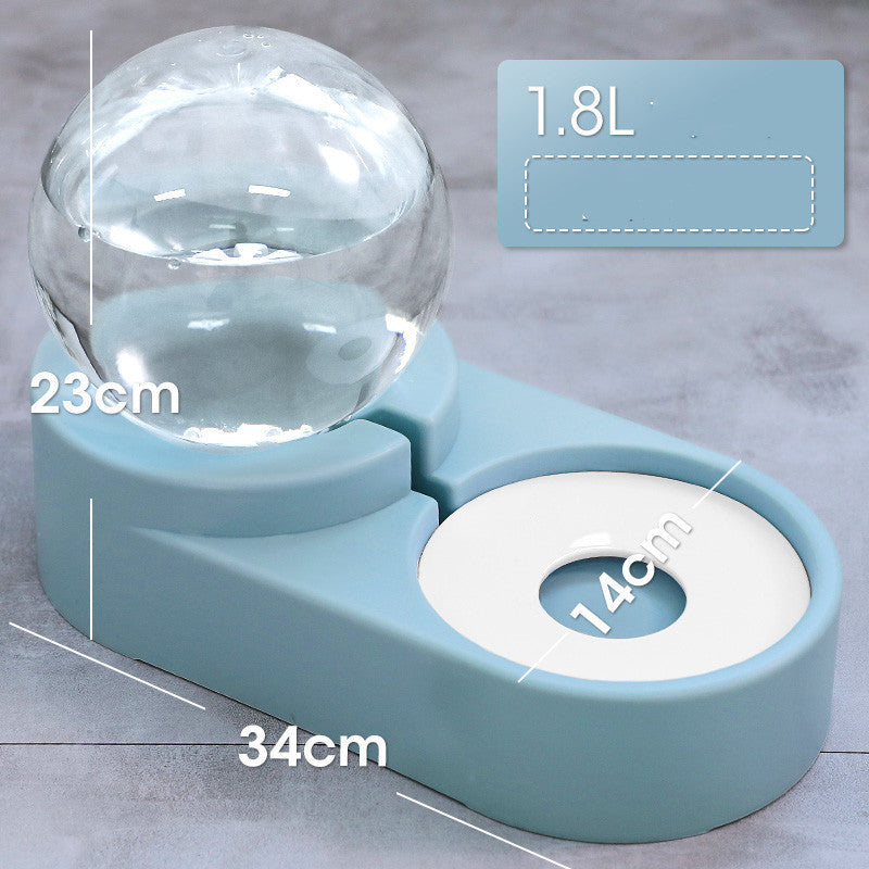 Automatic Bubble Fountain Feeder Bowl For Pet