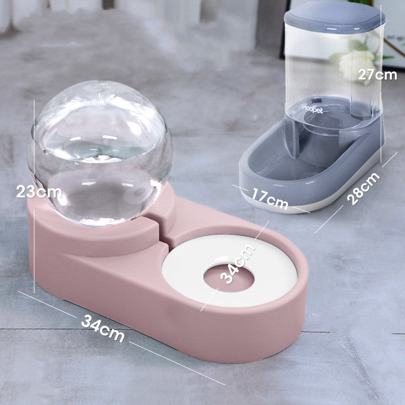 Automatic Bubble Fountain Feeder Bowl For Pet
