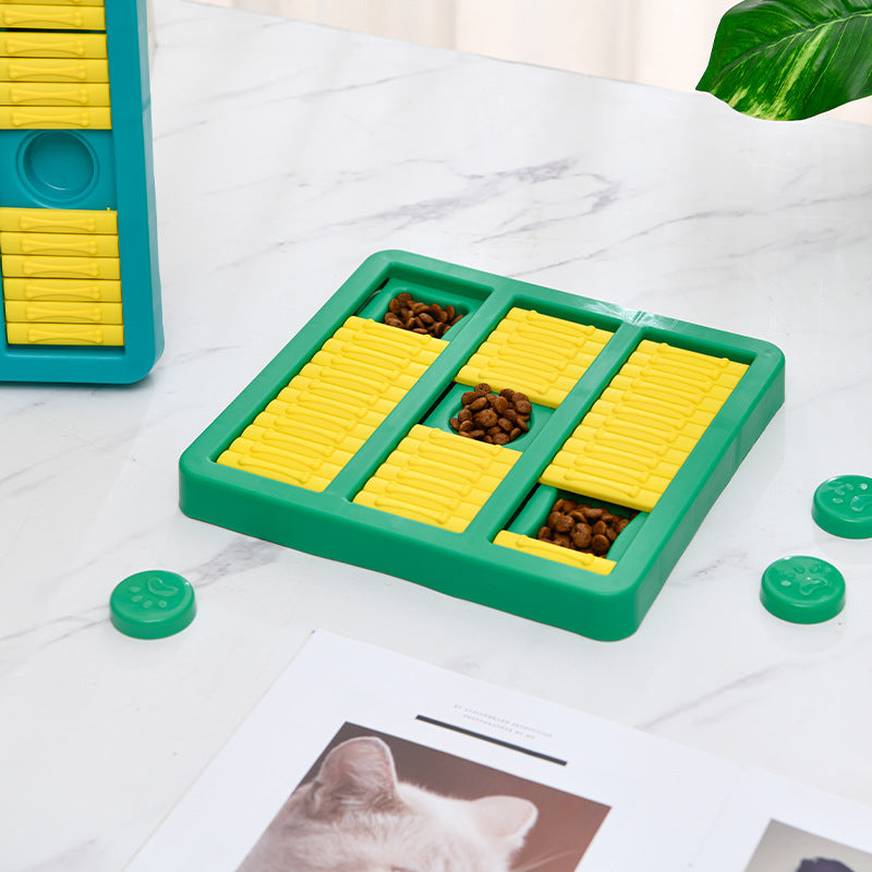 Pet Rotating Interactive Slow Food Dispensing Toy
