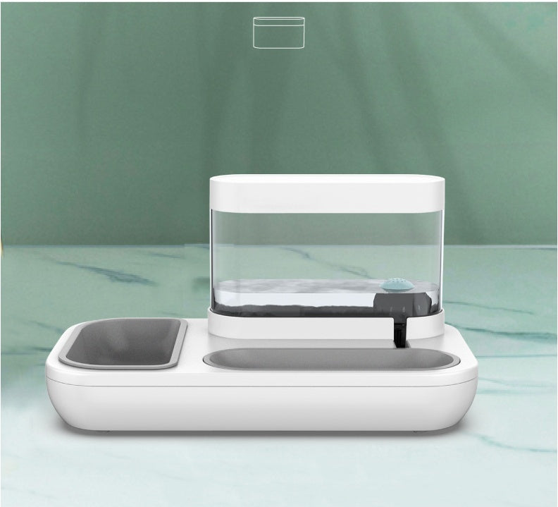4 Style Automatic Pet Feeder Bowl And Water Fountain 1.5L Capacity
