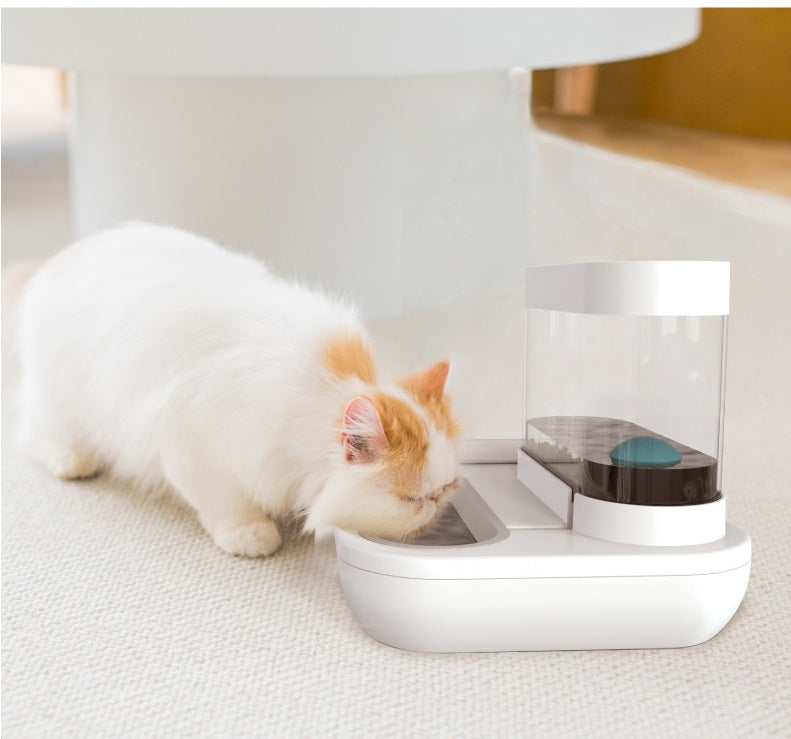 4 Style Automatic Pet Feeder Bowl And Water Fountain 1.5L Capacity