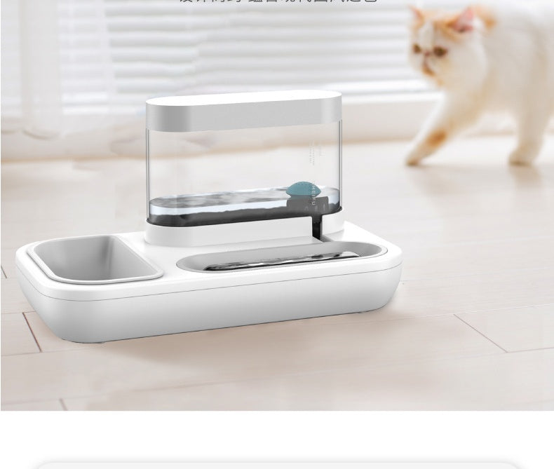 4 Style Automatic Pet Feeder Bowl And Water Fountain 1.5L Capacity