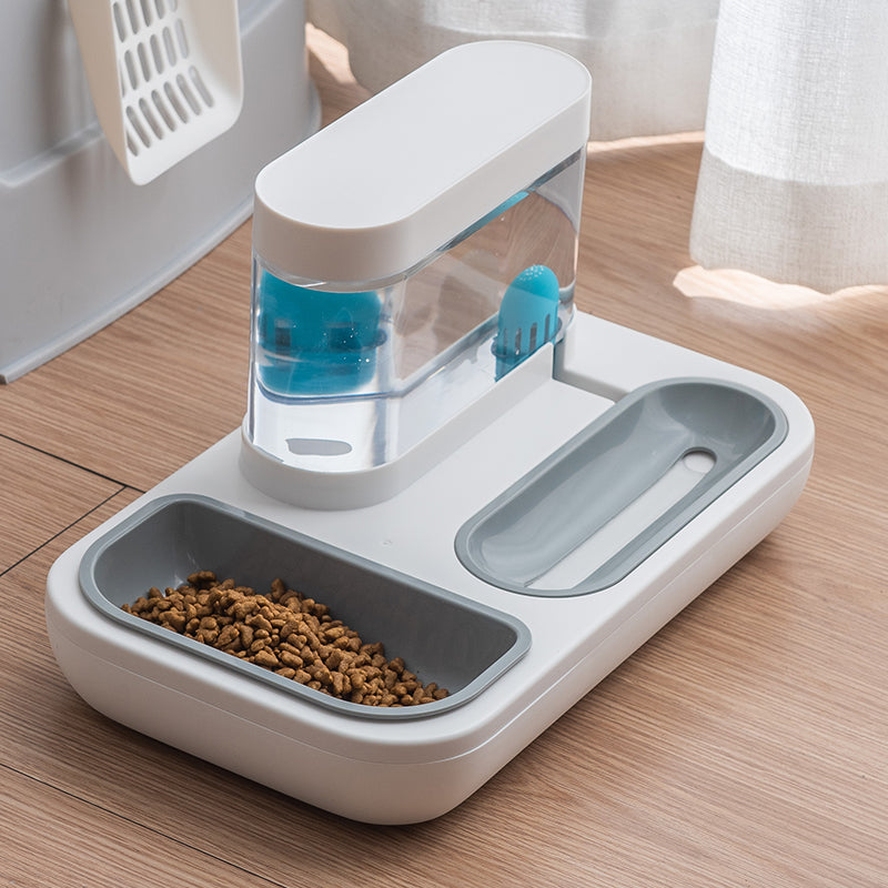 4 Style Automatic Pet Feeder Bowl And Water Fountain 1.5L Capacity