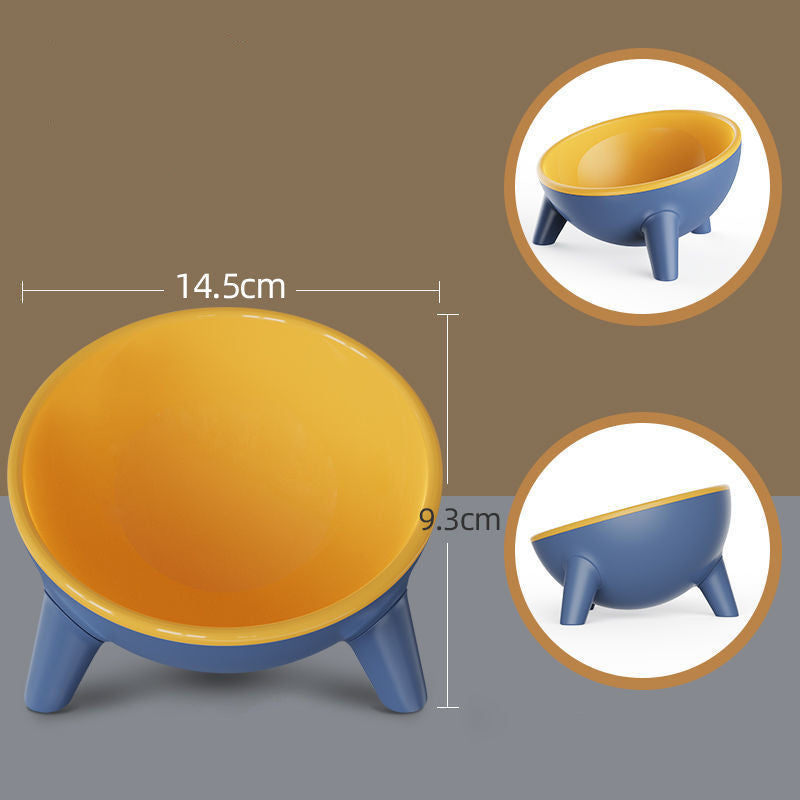 Nordic Style Pet Feeding Bowl With Stand Food And Water Dish