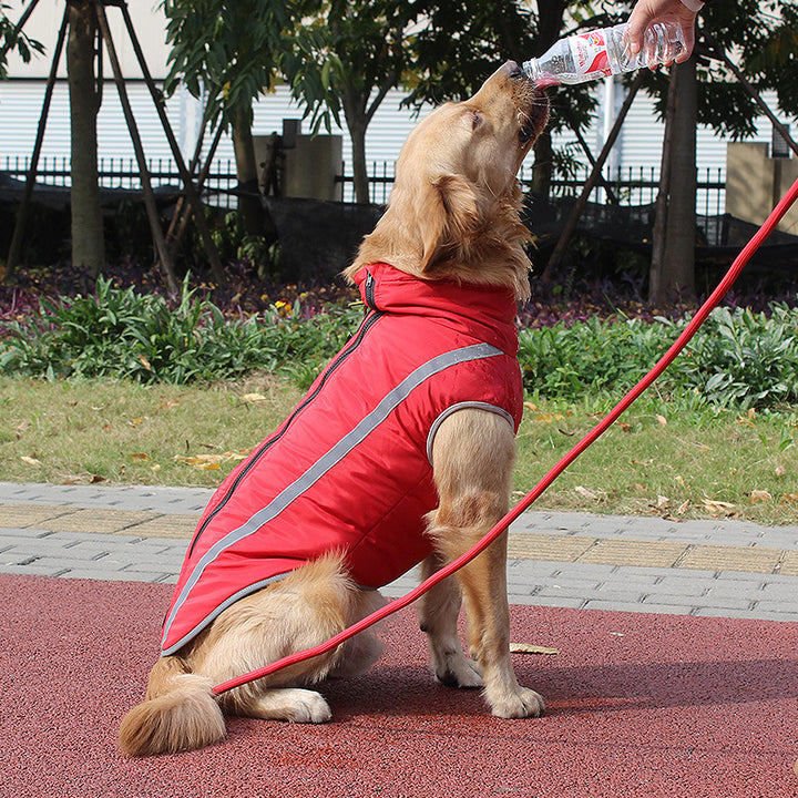 Winter Reflective Padded Warm Jacket Clothing For Pet