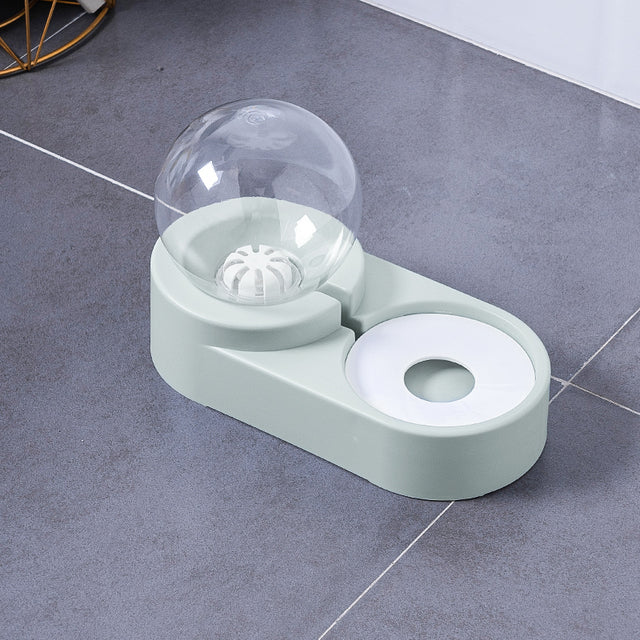 Automatic Bubble Fountain Feeder Bowl For Pet