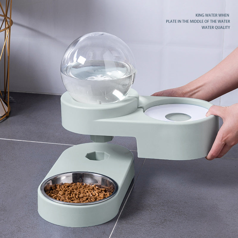 Automatic Bubble Fountain Feeder Bowl For Pet