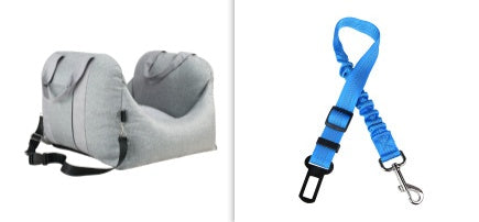 Pet Waterproof Car Safety Seat Carrier Basket Travel Bed