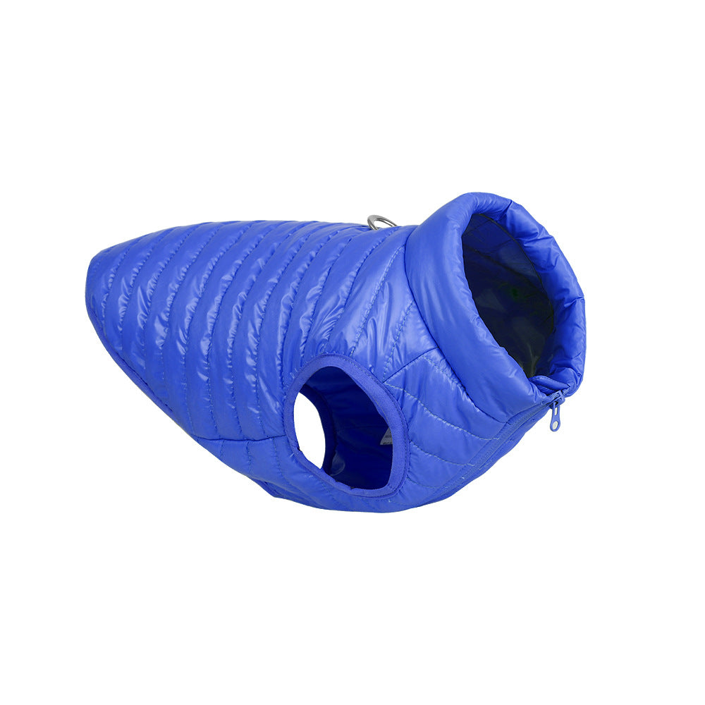 Autumn Winter Nylon Zipper Jacket Clothing For Pet