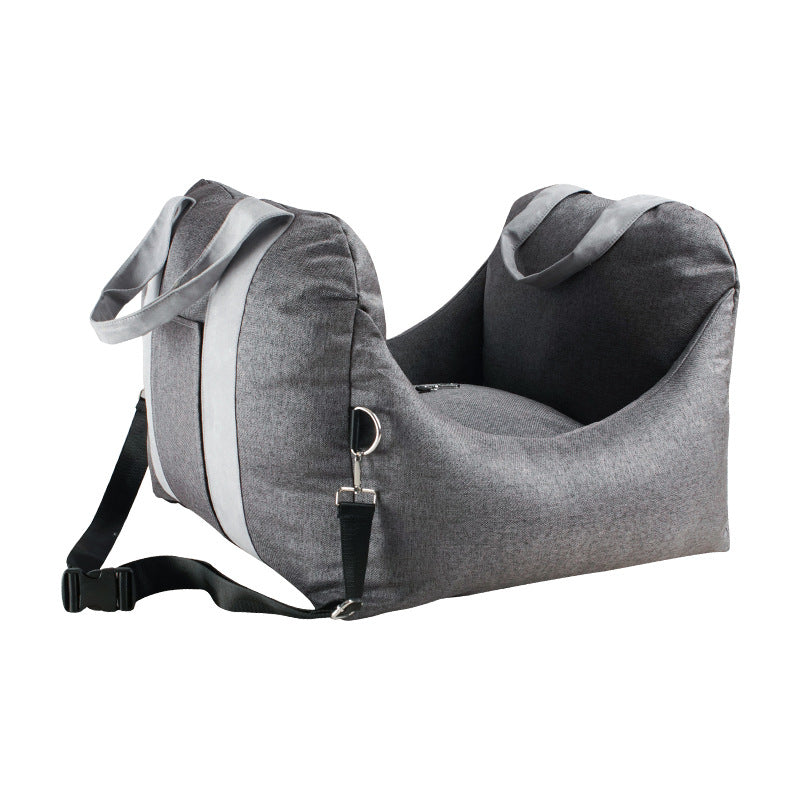 Pet Waterproof Car Safety Seat Carrier Basket Travel Bed