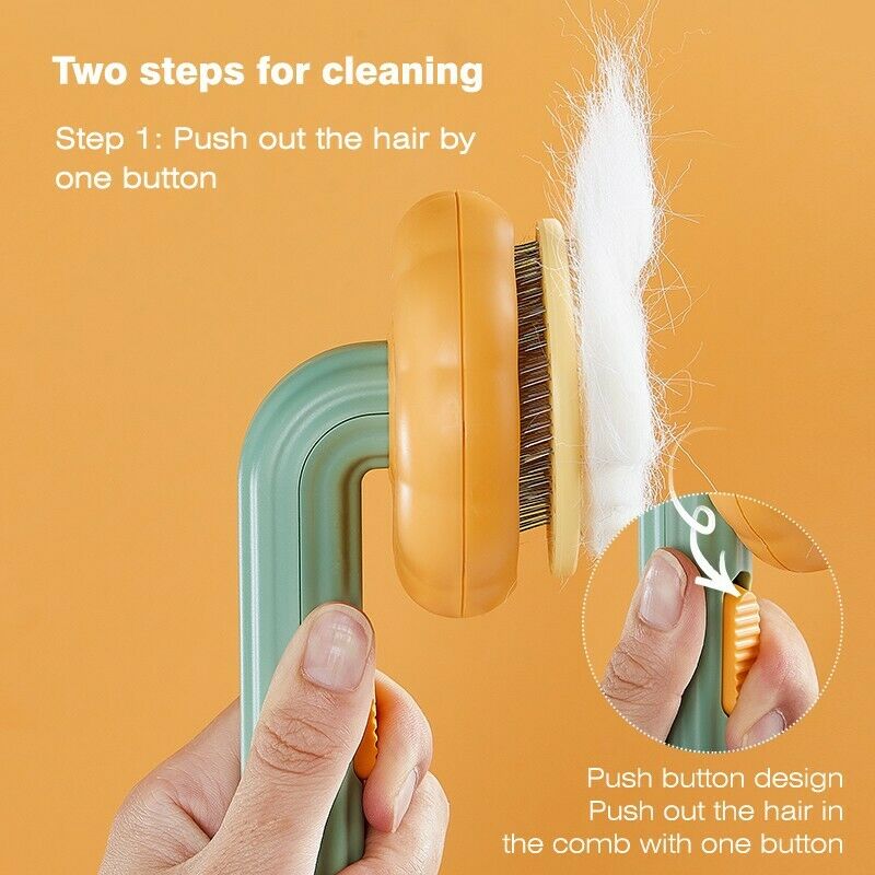 Self Cleaning Slicker Grooming Brush For Pet