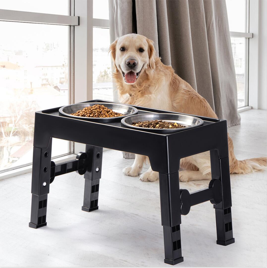 Lifting Feeding Bowl Neck Protection Anti Tumble Stand For Pet