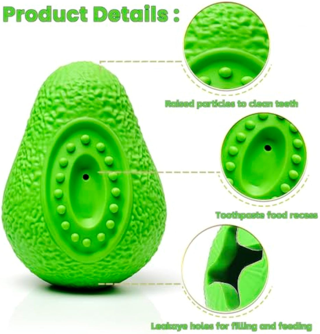 Pet Heavy Duty Indestructible Rubber Chew Teething Toy