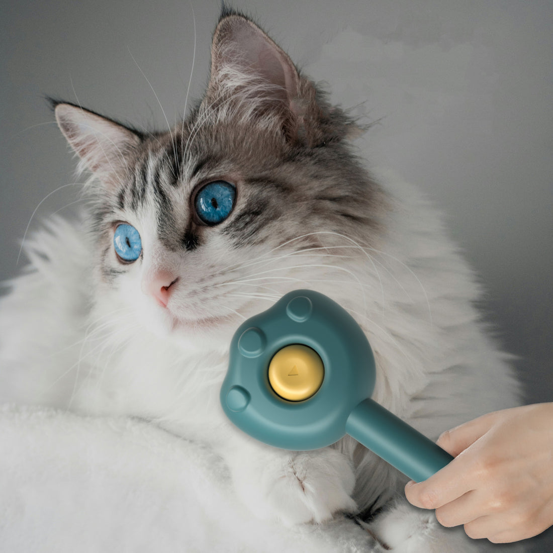 Self Cleaning Needle Grooming Comb Hair Remover For Pet