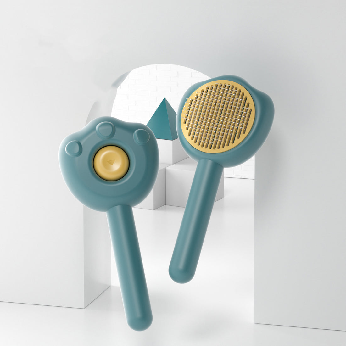 Self Cleaning Needle Grooming Comb Hair Remover For Pet