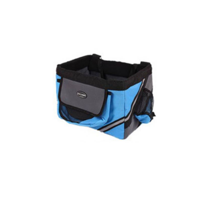 Pet Bicycle Front Removable Handlebar Carrier Basket Bag