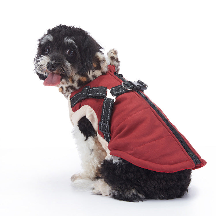 Pet Winter Cashmere Warm Jacket Outdoor Comfort Gear