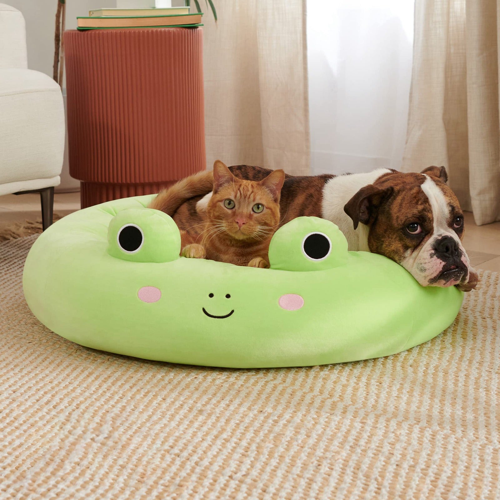 Super Soft Plush Animal Fruit Bed For Pet