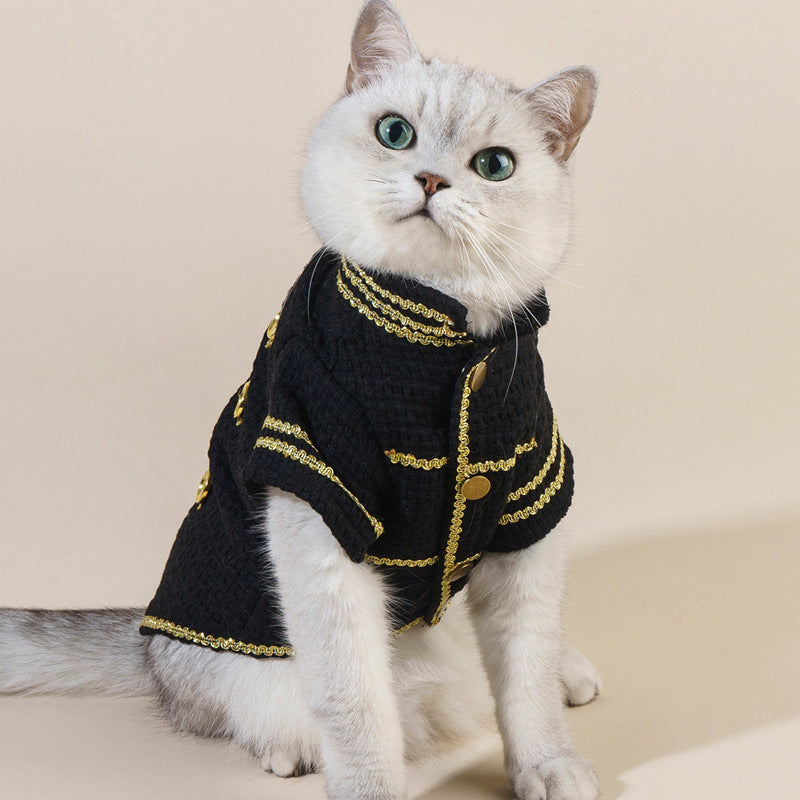Pet Trendy Cool Fashion Jacket Outfit