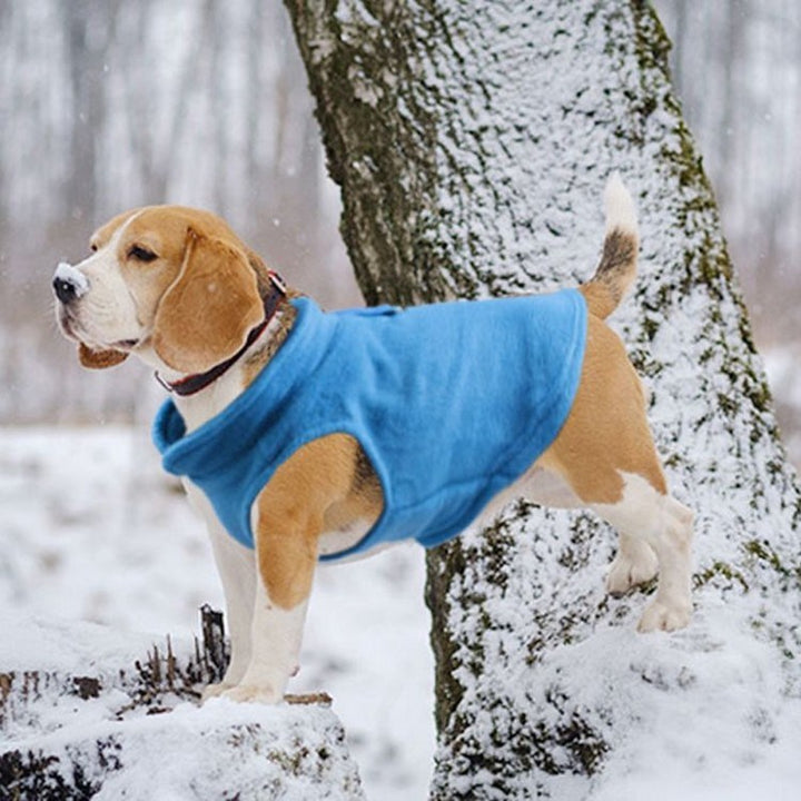 Fleece Puppy Coat Jacket Vest Clothing For Pet