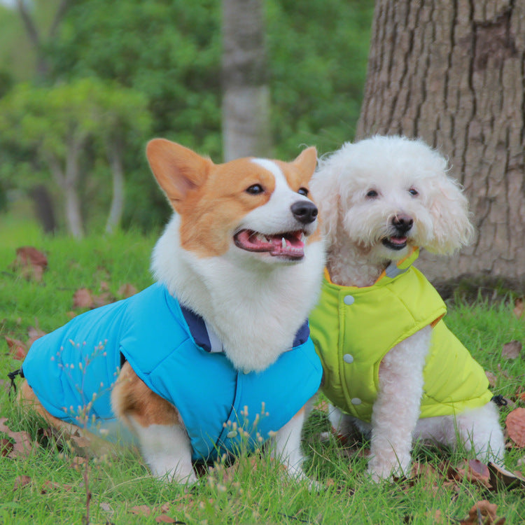 Thickened Waterproof Outdoor Pet Jacket Double Sided Reflective