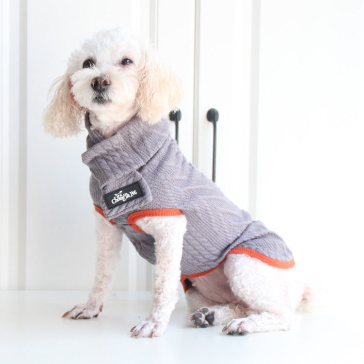 Pet Vintage Twist Knit Sweater Outfit