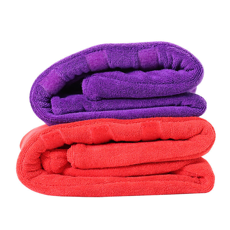 Pet Super Absorbent Quick Dry Fiber Bath Towel Grooming Cloth