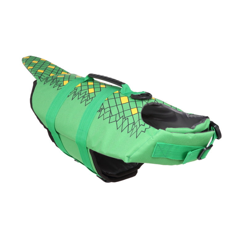 Adjustable Swimming Life Vest Swim Aid Jacket For Pet