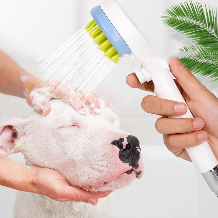 Pet Bath Massage Comb Shower Head Grooming Cleaning Tool