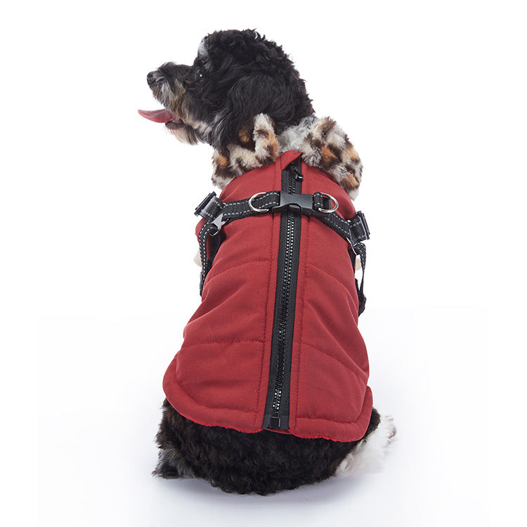 Pet Winter Cashmere Warm Jacket Outdoor Comfort Gear