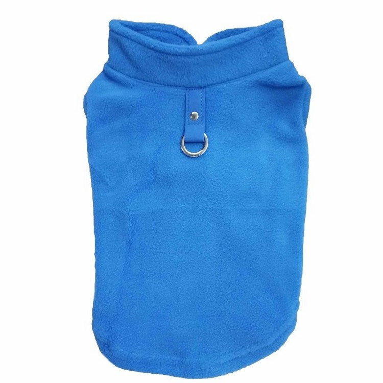 Fleece Puppy Coat Jacket Vest Clothing For Pet