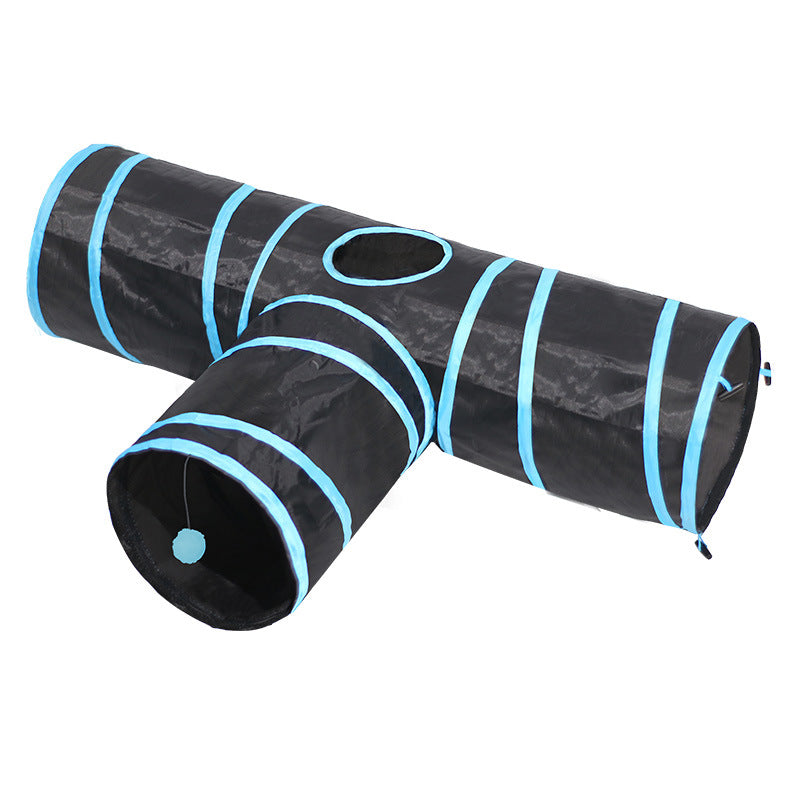 Pet Foldable Interactive Tunnel Climbing Play Toy