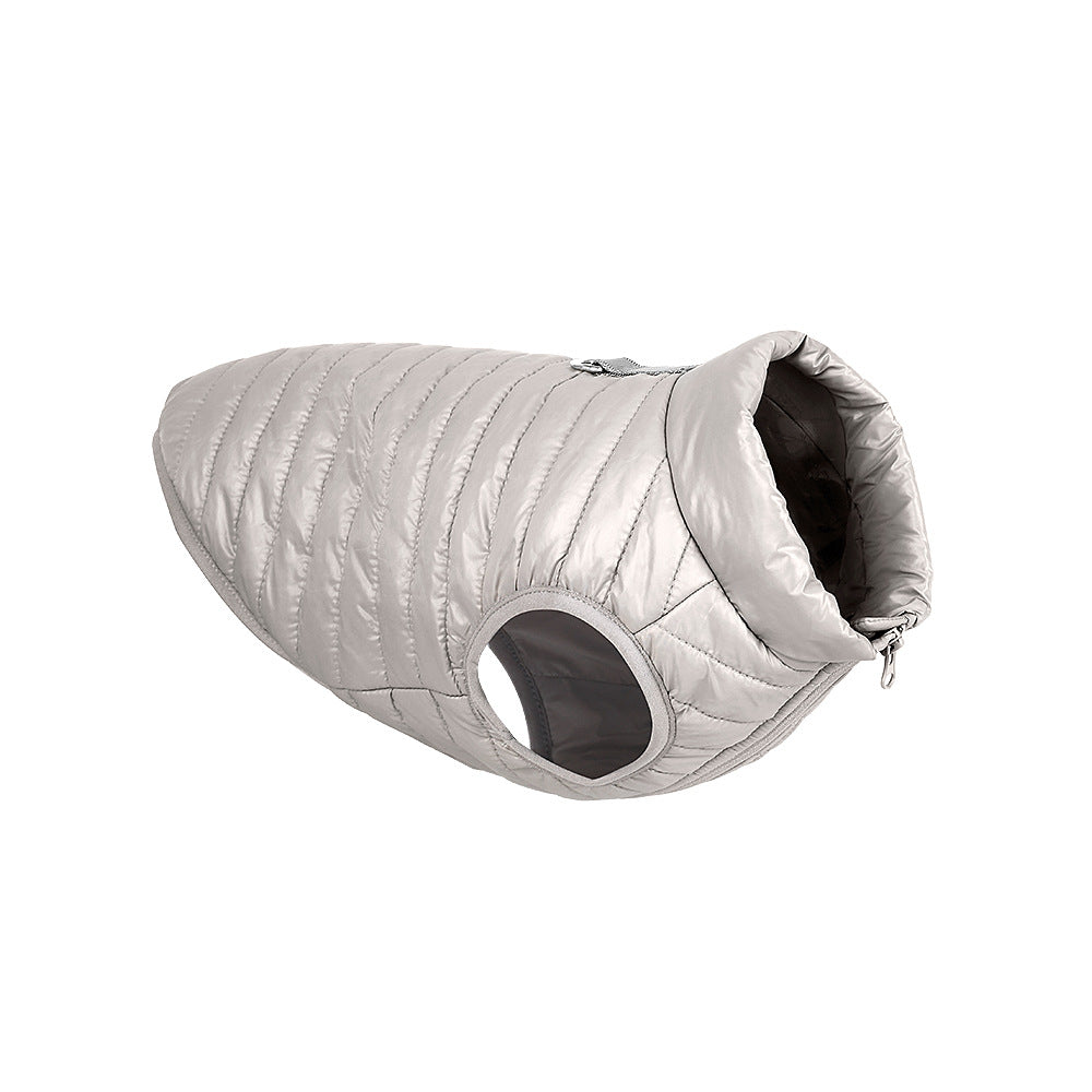 Autumn Winter Nylon Zipper Jacket Clothing For Pet