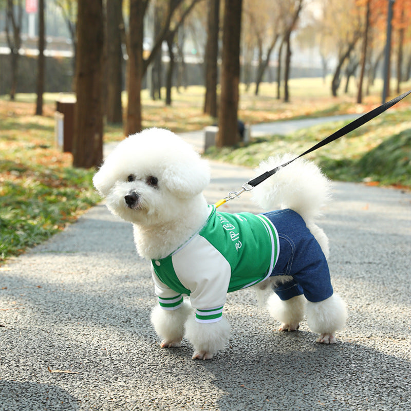 Pet Four Legged Fashion Knit Sweater Outfit