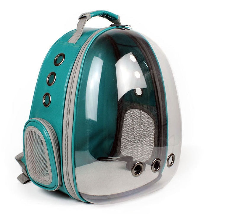 Pet Space Capsule Backpack Carrier 360 Degree View Travel Bag