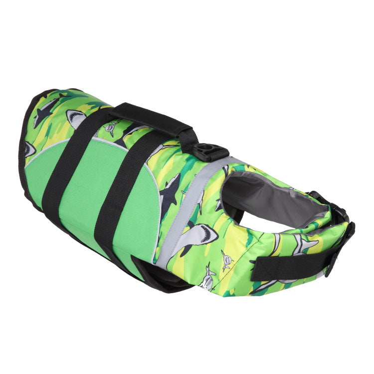 Adjustable Swimming Life Vest Swim Aid Jacket For Pet