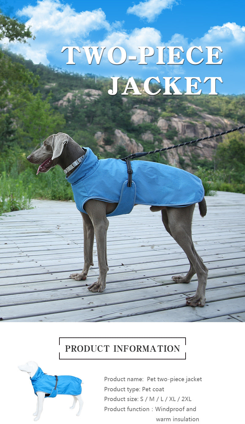Winter Outdoor Ski Shell Jacket Suit For Pet