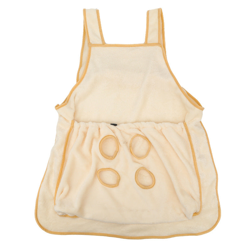 Pet Plush Hanging Chest Carrier Apron Travel Sleeping Bag