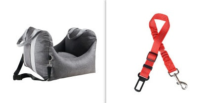 Pet Waterproof Car Safety Seat Carrier Basket Travel Bed